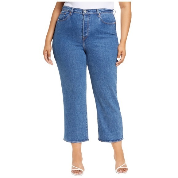 LEVI'S Ribcage Ankle Straight Leg Jeans - 24W - Picture 1 of 6